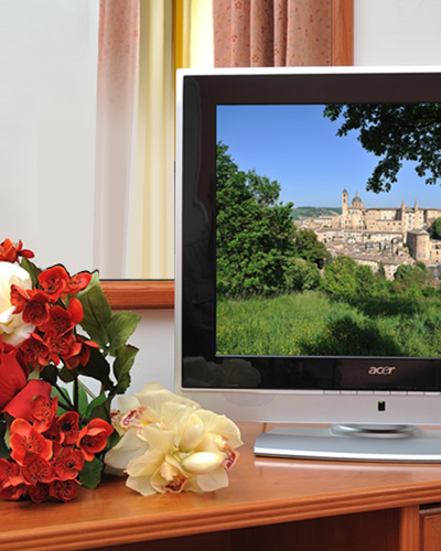 view of the city of urbino